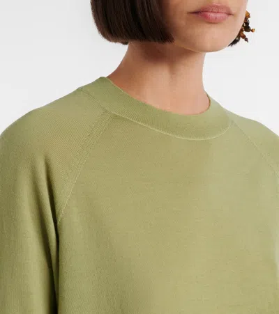 Dries Van Noten Wool Sweater In Green