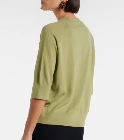 Dries Van Noten Wool Sweater In Green