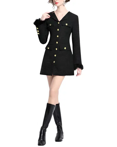 Dza Mini Dress In Black