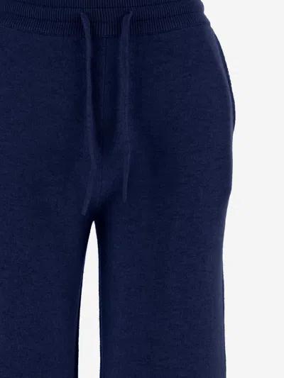 Arch4 Cashmere Pants In Blue