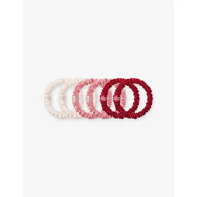 Slip Pure Silk Skinny Scrunchies Set Of 6