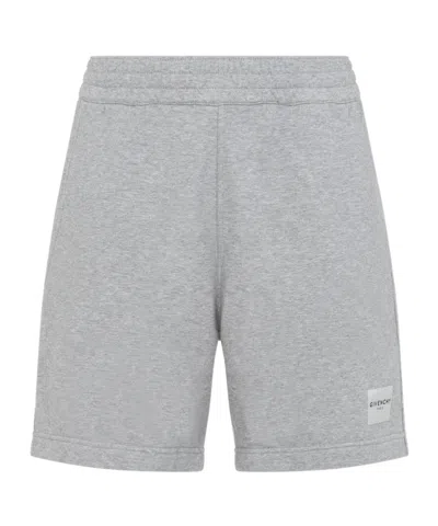 Givenchy Tailored Shorts Featuring A Discreet Back Pocket In Gray