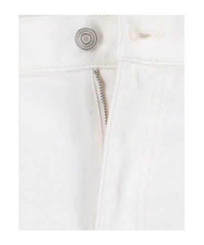Coperni Straight Leg Logo Plaque Pants In Neutral