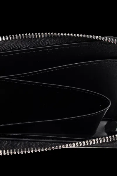 Mcm Logo Wallet In Black