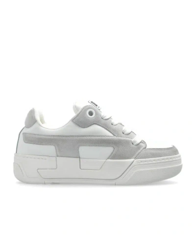 Diesel Round-toe Platform Sneakers In Multi