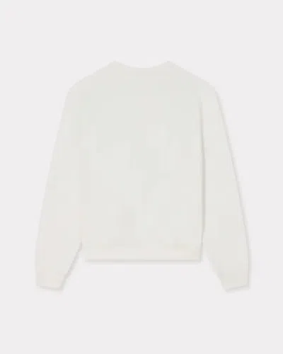 Kenzo Rabbit-print Sweatshirt In White