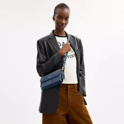 Coach Elora Top Handle Crossbody Bag In Blue