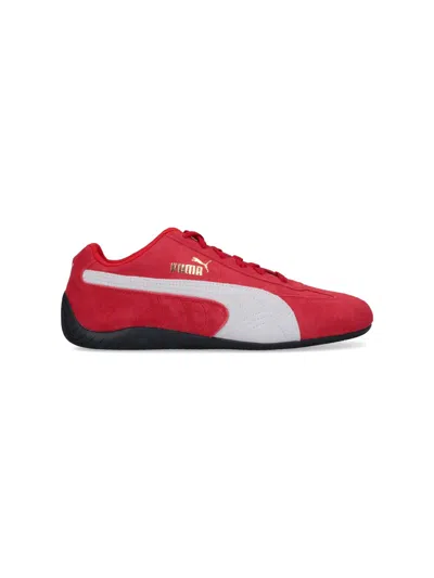 Puma X Sparco Speedcat Og Suede Sneakers In Red
