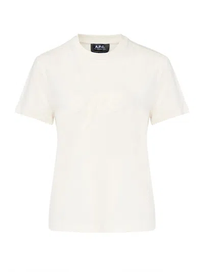 Apc A.p.c. Lenny T-shirt In White