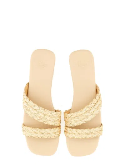 Castaã±er Castañer Sandalo "paz" In Neutral