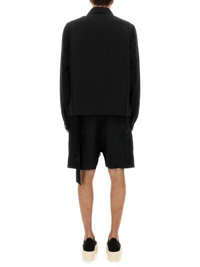 Drkshdw Ripstop Overshirt In Black
