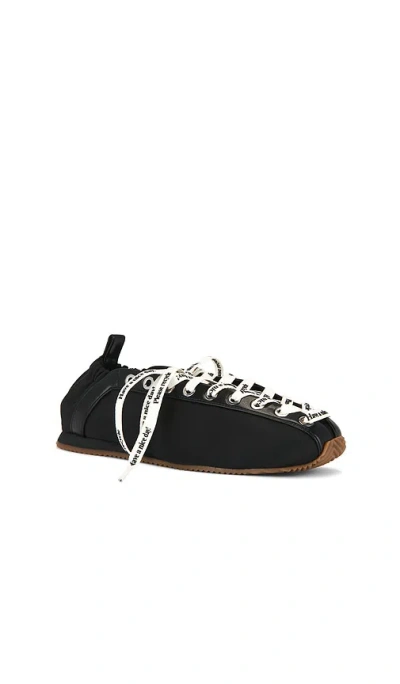 Ganni Alexander Mcqueen White Leather Sneakers With White Leather Heel
