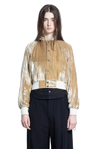 Ann Demeulemeester Arya Slim Fit Raglan Bomber In Multi