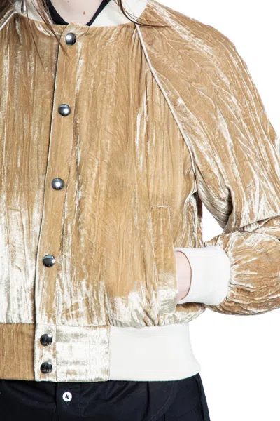 Ann Demeulemeester Arya Slim Fit Raglan Bomber In Multi