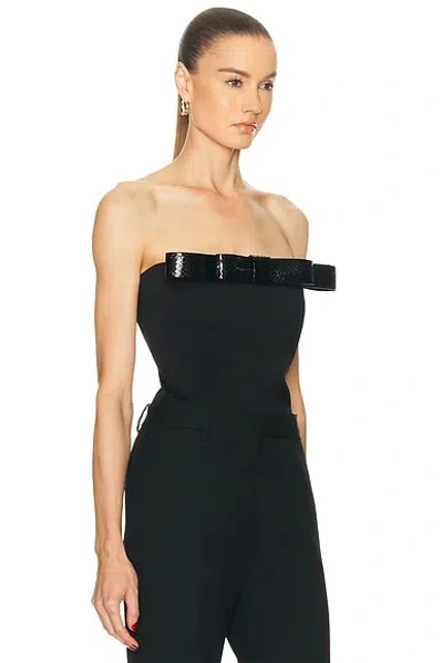 Tom Ford Strapless Top In Black