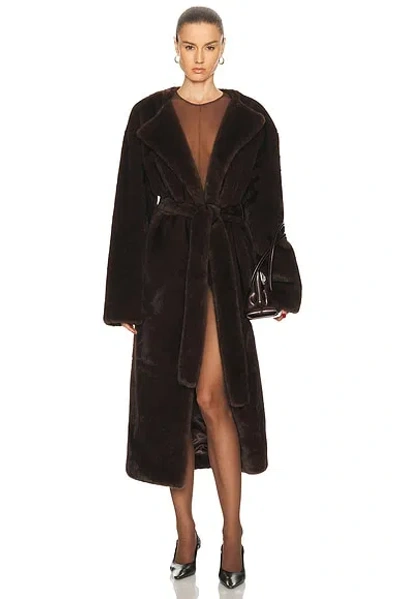Wolford Crystal String Bodysuit In Brown