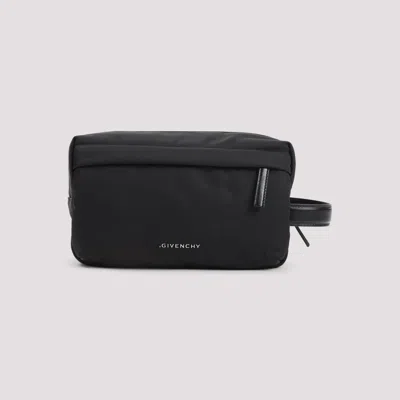 Givenchy Zip Essential Toilet Pouch In Black
