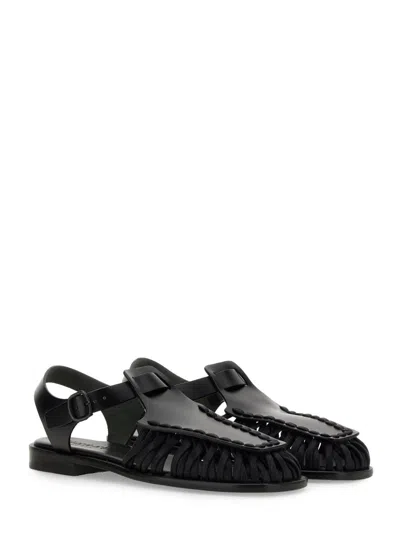 Hereu Wing Sandal In Black