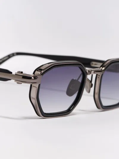 John Dalia Full-rim Sunglasses In Black