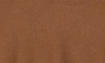 Max Studio Dolman Elbow Sleeve Sweater In Brown