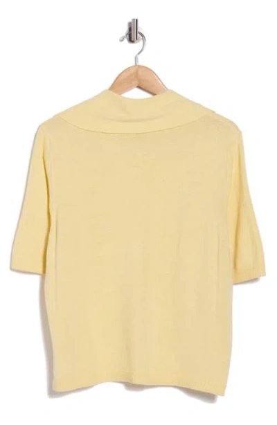 Halogen ® Tie Neck Top In Yellow