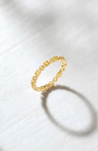 Ys Gems Stone Ring In Gold