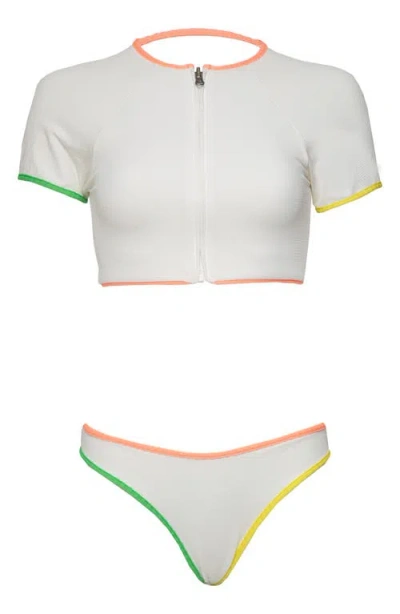 Maaji Max Bikini Bottoms In White