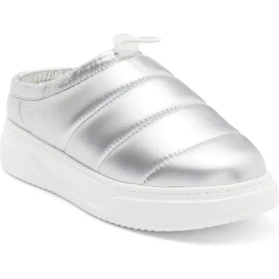 Jslides Coco Slip On Sneaker In Silver