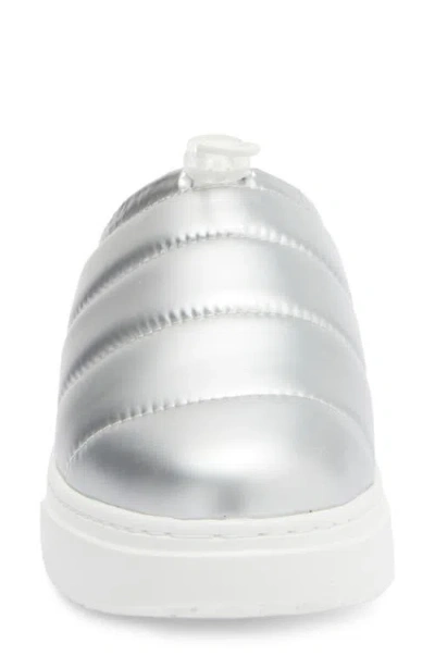 Jslides Coco Slip On Sneaker In Silver