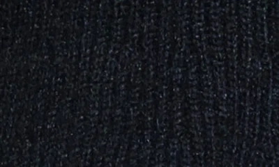 Flying Tomato Sweater Knit Long Sleeve Top In Black