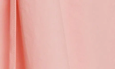 Flying Tomato Solid Woven Flutter Sleeve Top In Multi