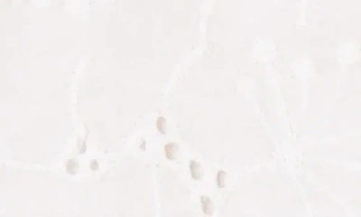 Flying Tomato Tie Front Eyelet Top In Multi