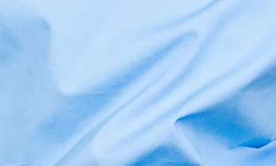 Flying Tomato Solid Woven Top In Blue