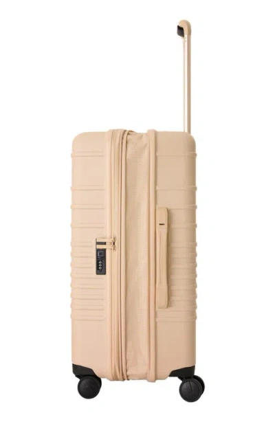 Beis Béis The Medium Check-in Roller Suitcase In Neutral