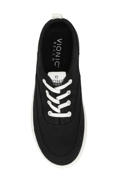 Vionic Cyan Sneaker In Black