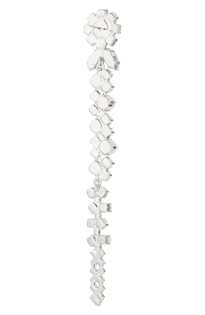 Simone Rocha Drip Drop Earrings In Silver