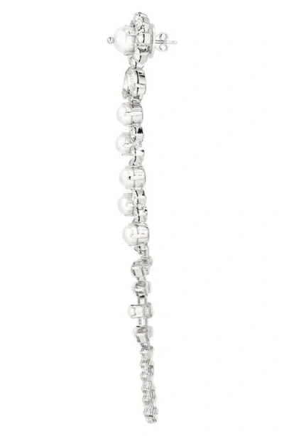 Simone Rocha Drip Drop Earrings In Silver