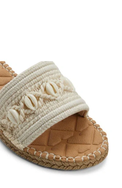 Roxy Shoresoft Slide Sandal In Brown
