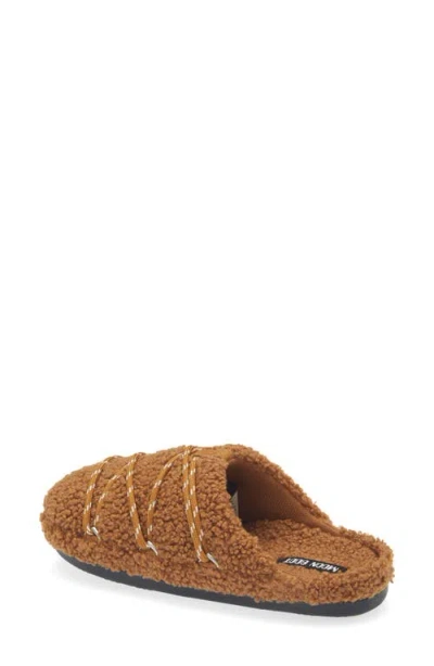 Moon Boot Teddy Slipper Bedroom Linen And Nightwear Brown