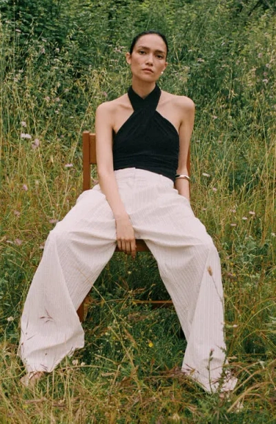 Mango Crossover Tank In Black