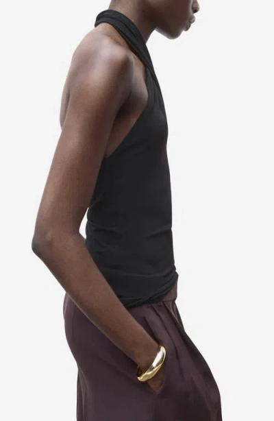 Mango Crossover Tank In Black