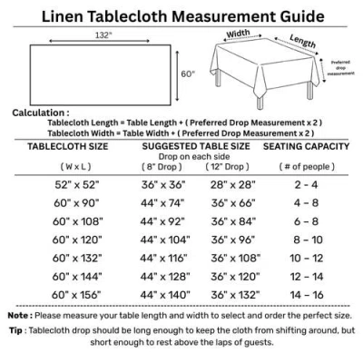 Solino Home Linen Tablecloth In Red