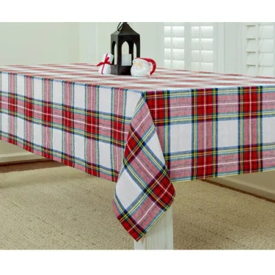 Solino Home Linen Tablecloth In Red