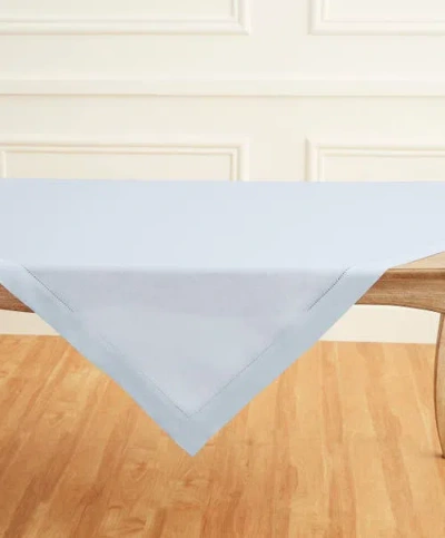 Solino Home Linen Table Throw In Blue