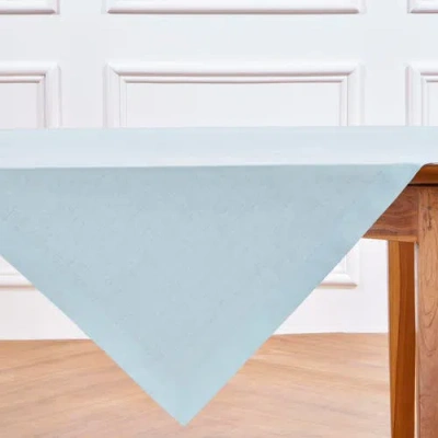 Solino Home Linen Table Throw In Blue
