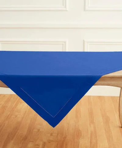 Solino Home Linen Table Throw In Blue