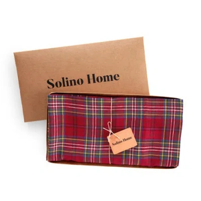Solino Home Linen Tablecloth In Red