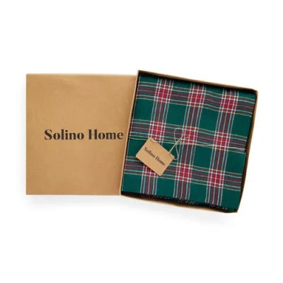 Solino Home Linen Tablecloth In Green