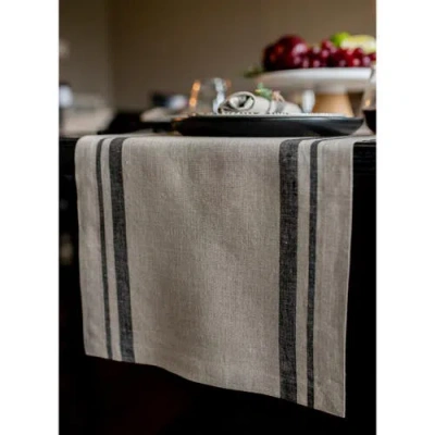 Solino Home Linen Table Runner In Multi