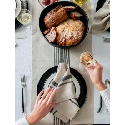 Solino Home Linen Table Runner In Multi